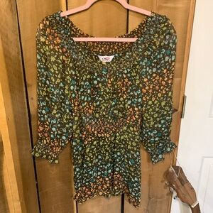 Roper Sheer Boho Festival Blouse